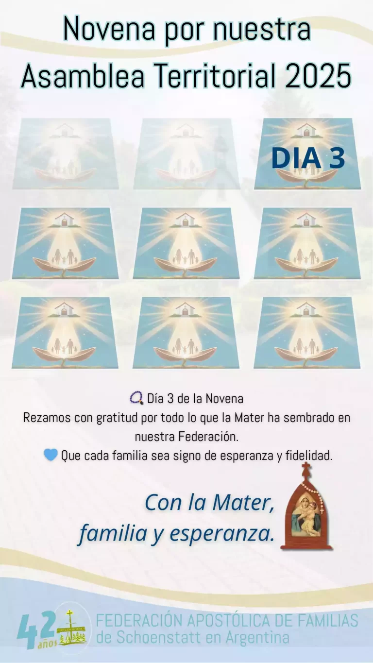 📿 Día 3 de la Novena