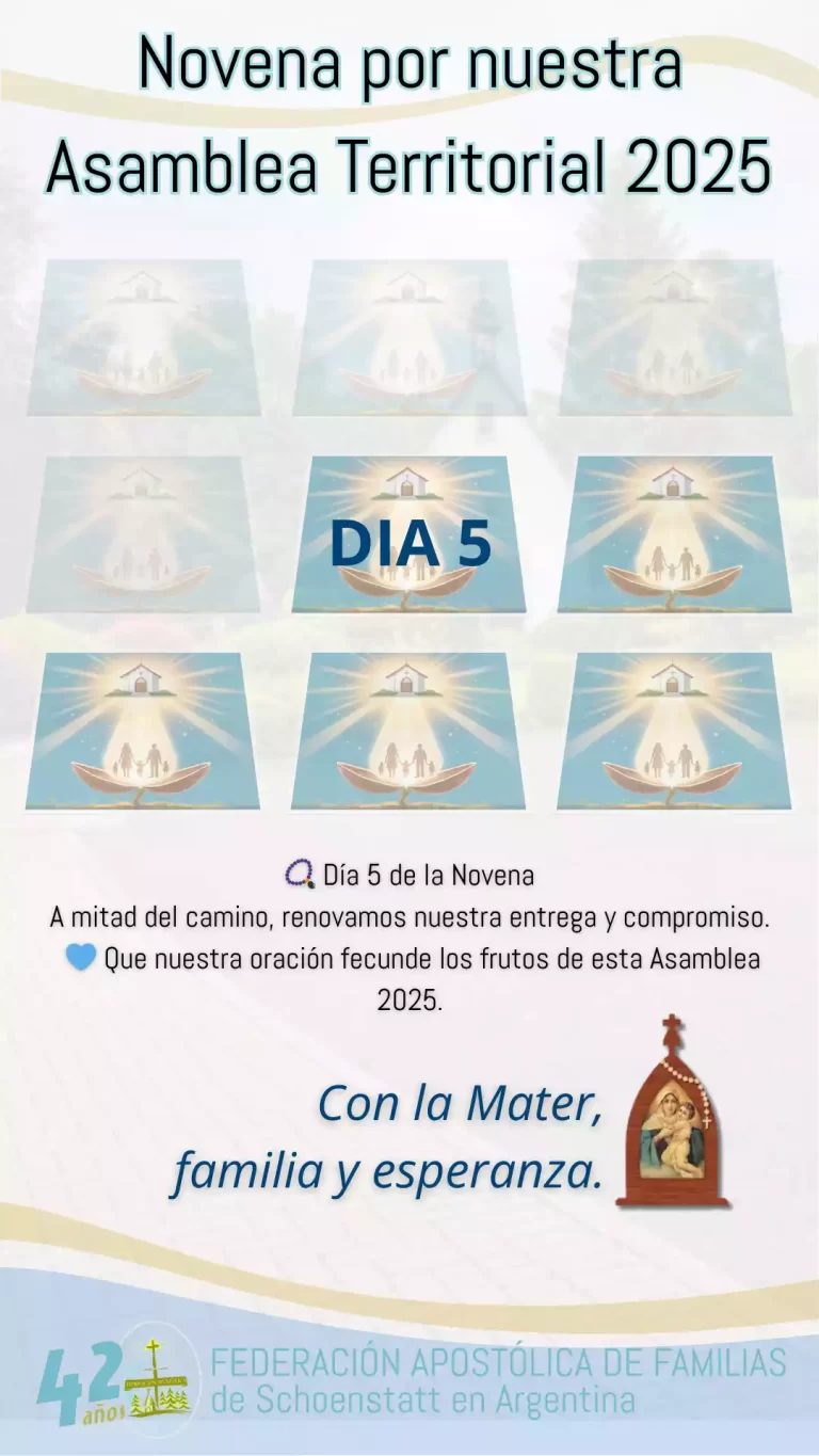 📿 Día 5 de la Novena