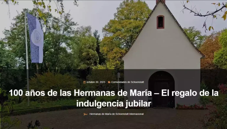 Indulgencia plenaria 1/10/25 – 4/11/26